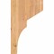 Ekena Millwork Monterey Smooth Corbel, Western Red Cedar, 5 1/2"W x 12"D x 20"H COR06X12X20MON00SWR - alternate 4